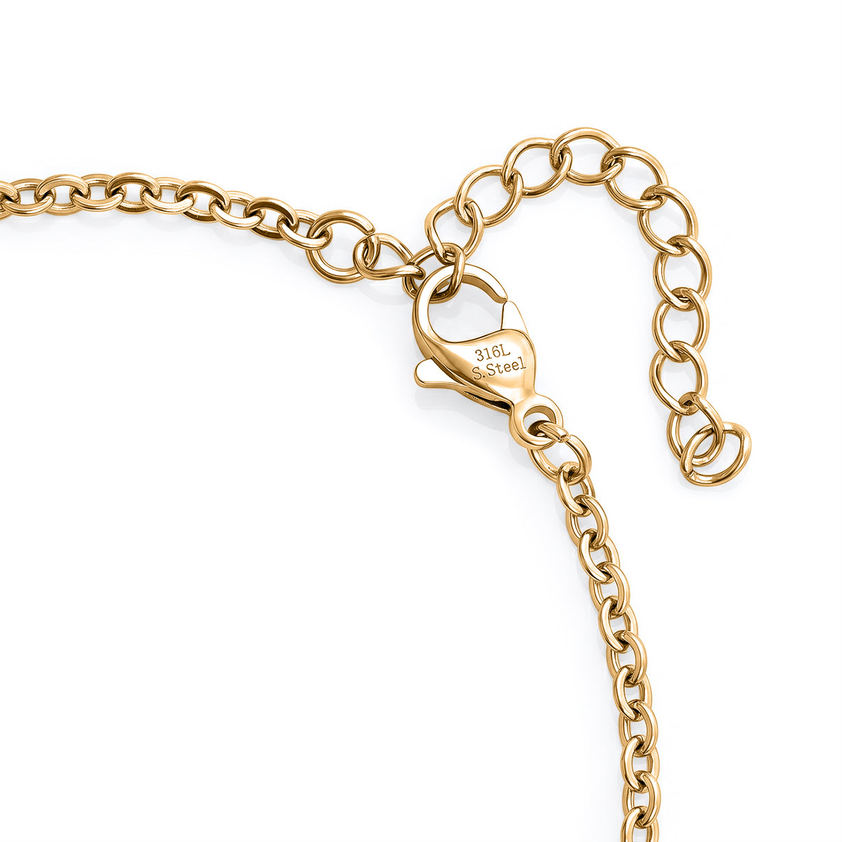 Personalized Bar Bracelet (Size - 7+1.5 Ext) in Yellow Gold Tone 6122599 5