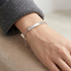 Personalized Bar Bracelet (Size - 7+1.5 Ext) in Silver Tone_6122600_1