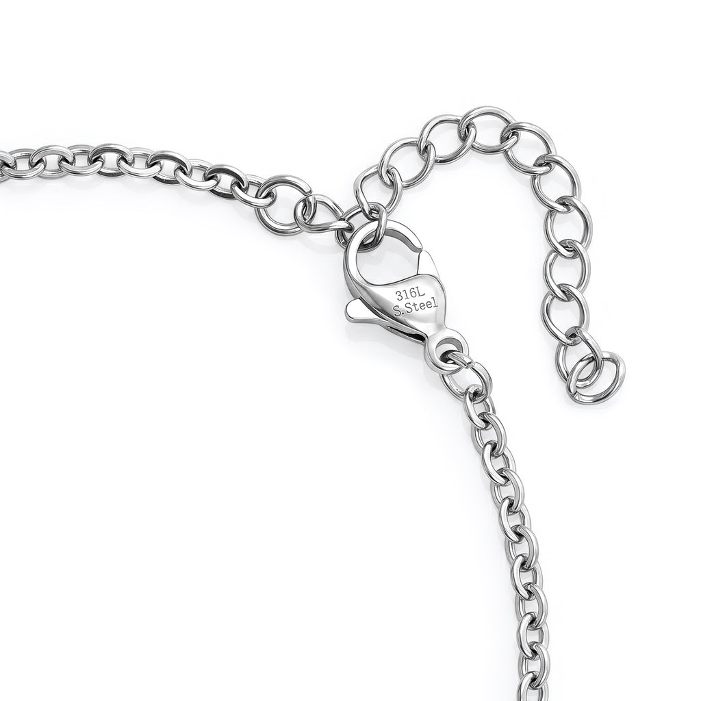 Personalized Bar Bracelet (Size - 7+1.5 Ext) in Silver Tone_6122600_4