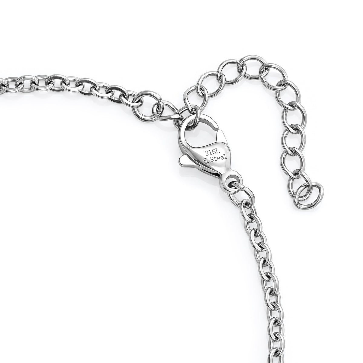 Personalized Bar Bracelet (Size - 7+1.5 Ext) in Silver Tone V32515058 5