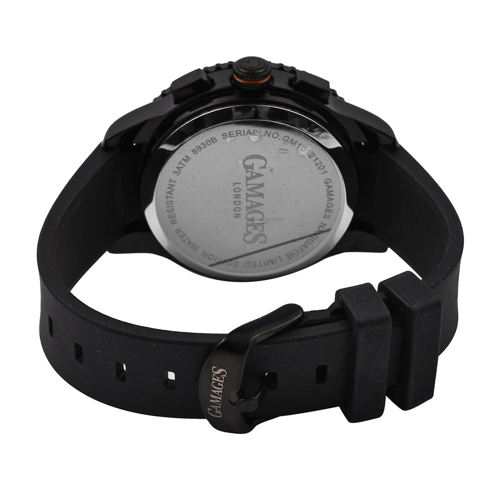 GAMAGES OF LONDON Limited Edition Hand Assembled Navigator Black and Orange_6123744_4