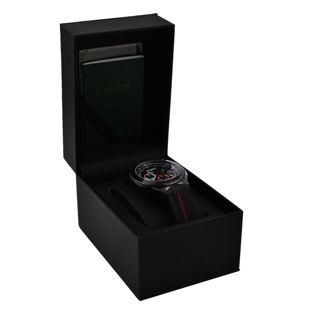 GAMAGES OF LONDON Limited Edition Hand Assembled Navigator Black and Orange_6123744_5