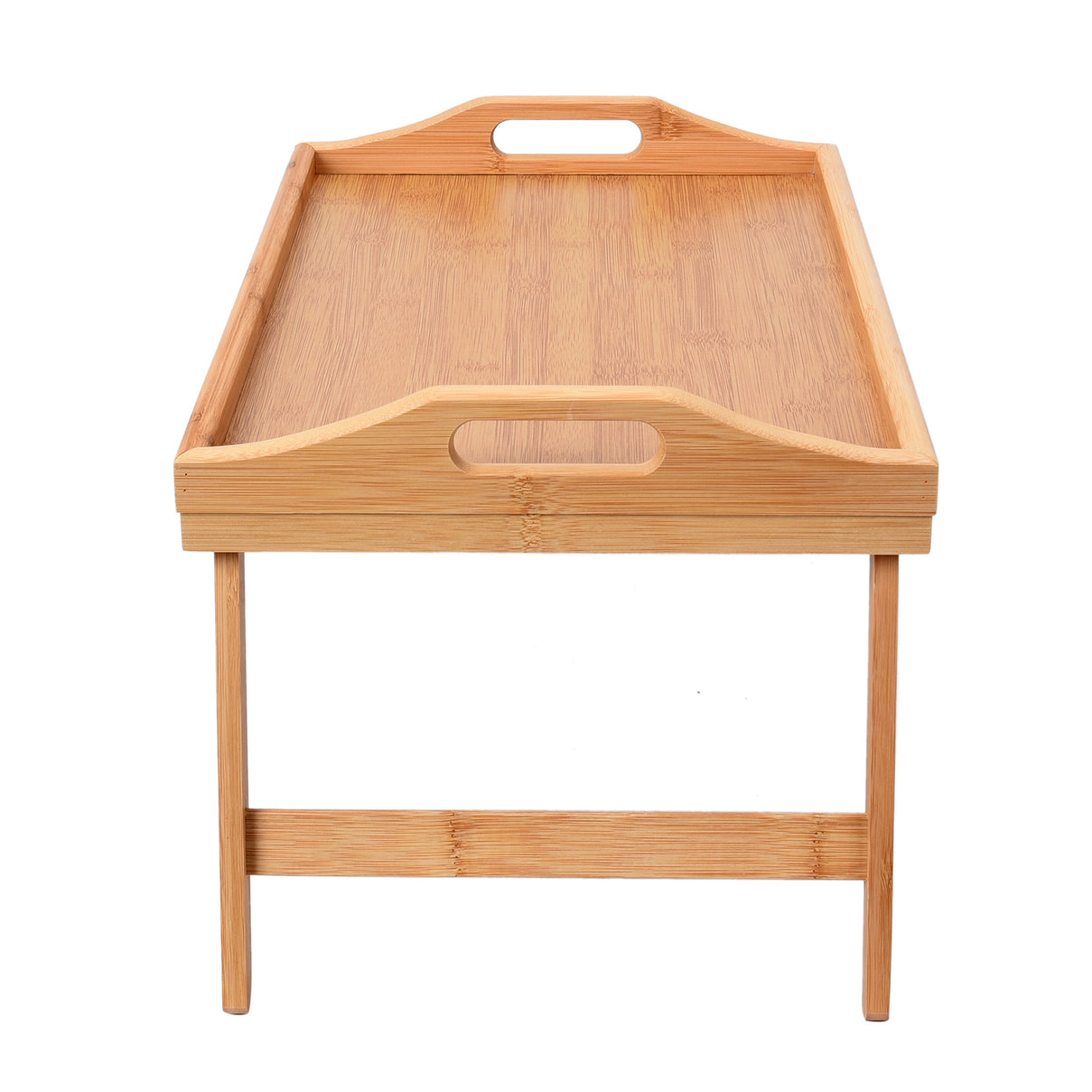 Foldable Bamboo Tray ( Folded Size 50x30x7cm, Unfolded Size 50x30x22cm) 6126955 2