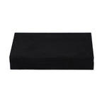 Luxurious Velvet Anti-Tarnish Jewelry Organizer Box (29x18.5x5.2cm) - Black_6242540_4