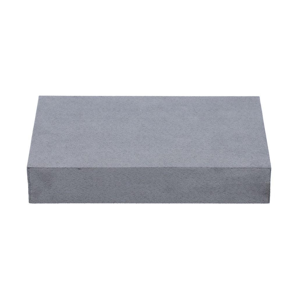 Luxurious Velvet Anti-Tarnish Jewelry Organizer Box (29x18.5x5.2cm) - Grey_6242543_4