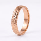 Royal Bali Collection - 9K Rose Gold Diamond Cut Band Ring_6252132_3