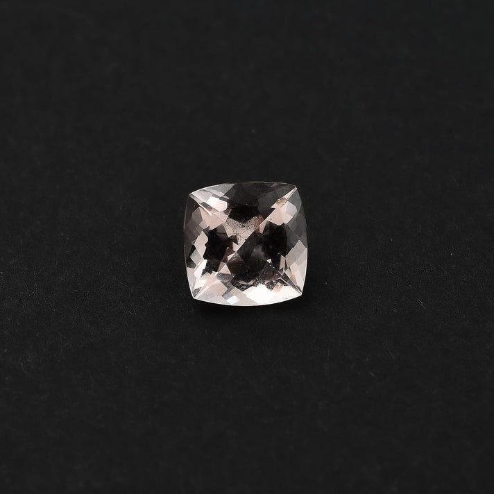 2.83 Ct. Loose Morganite AA Grade CUSHION 9x9mm 6275943 2