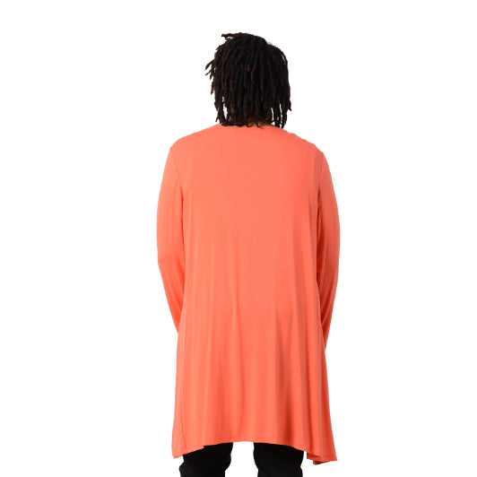 2 Piece Set - Matching Women's Cardigan and Tank Top Set - Orange 6297693 1