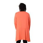 2 Piece Set - Matching Cardigan and Tank Top (Size L,16-18) - Orange_6297693_1