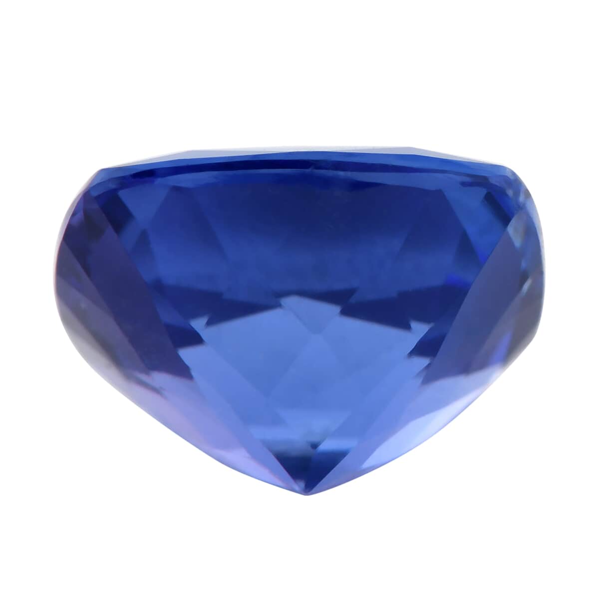 Certified &amp; Appraised 3 Ct. AAAA Tanzanite Loose Gemstone in Cushion Shape (10 x 8 MM) 6303583 2