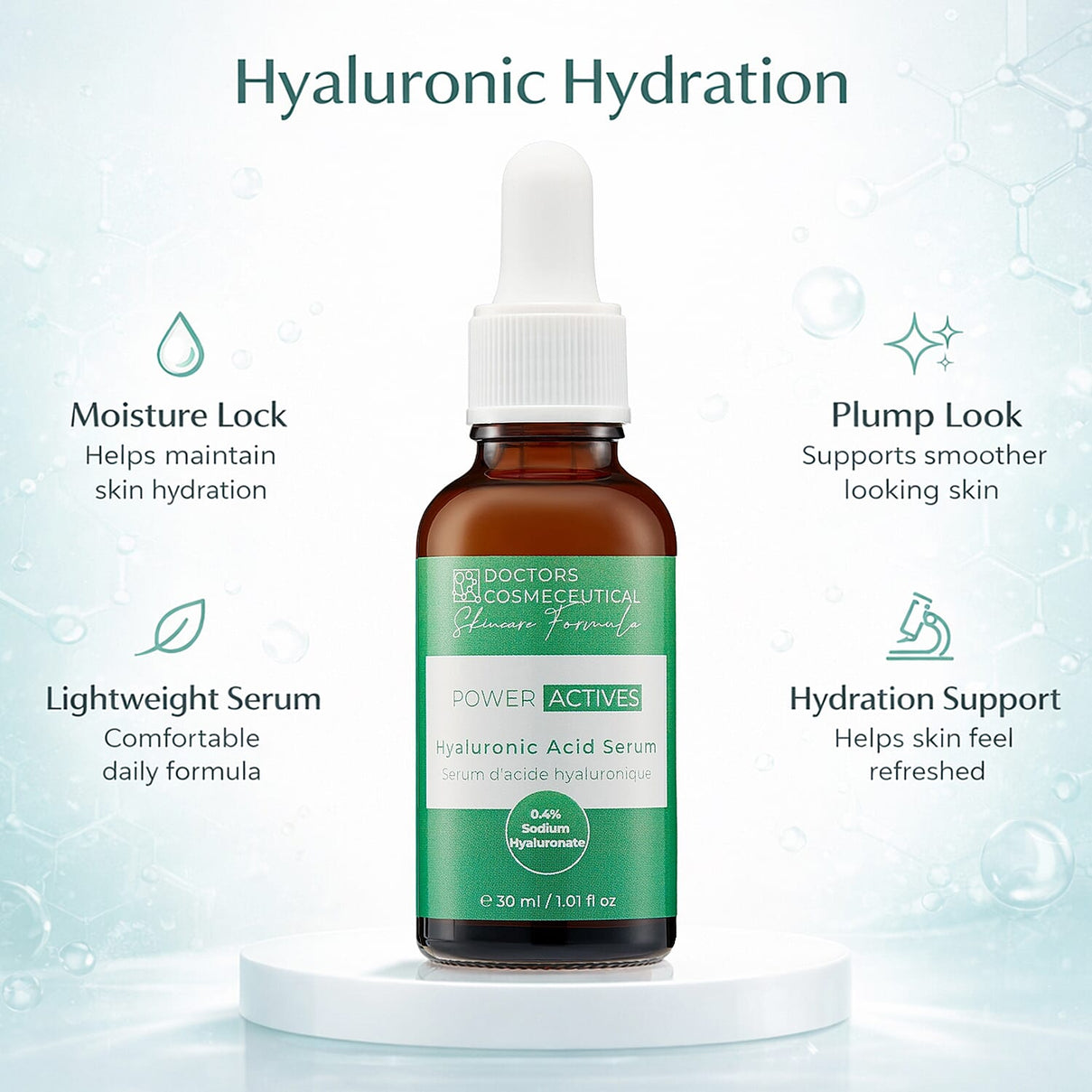 Doctors Formula Power Active Hyaluronic Acid Serum 30ml 6305361 4