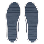 CAPRICE Leather Zipper Detailing Low-top Sneakers (Size 6.5) - Navy Blue_6306302_6