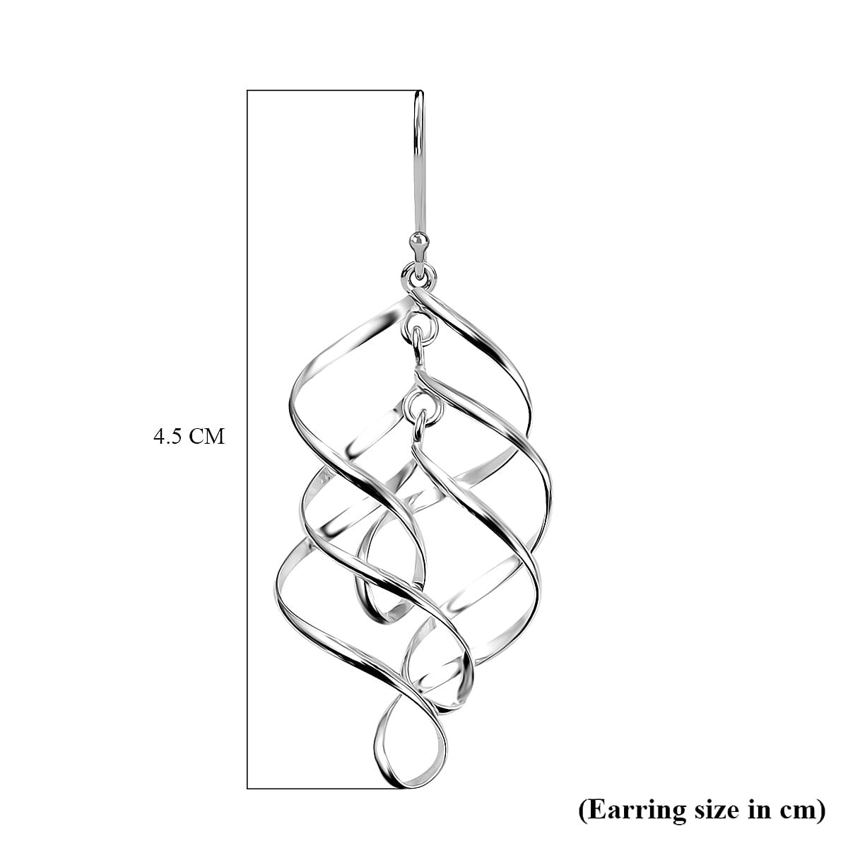 Sterling Silver Dangle Hook Earrings 6319188 5