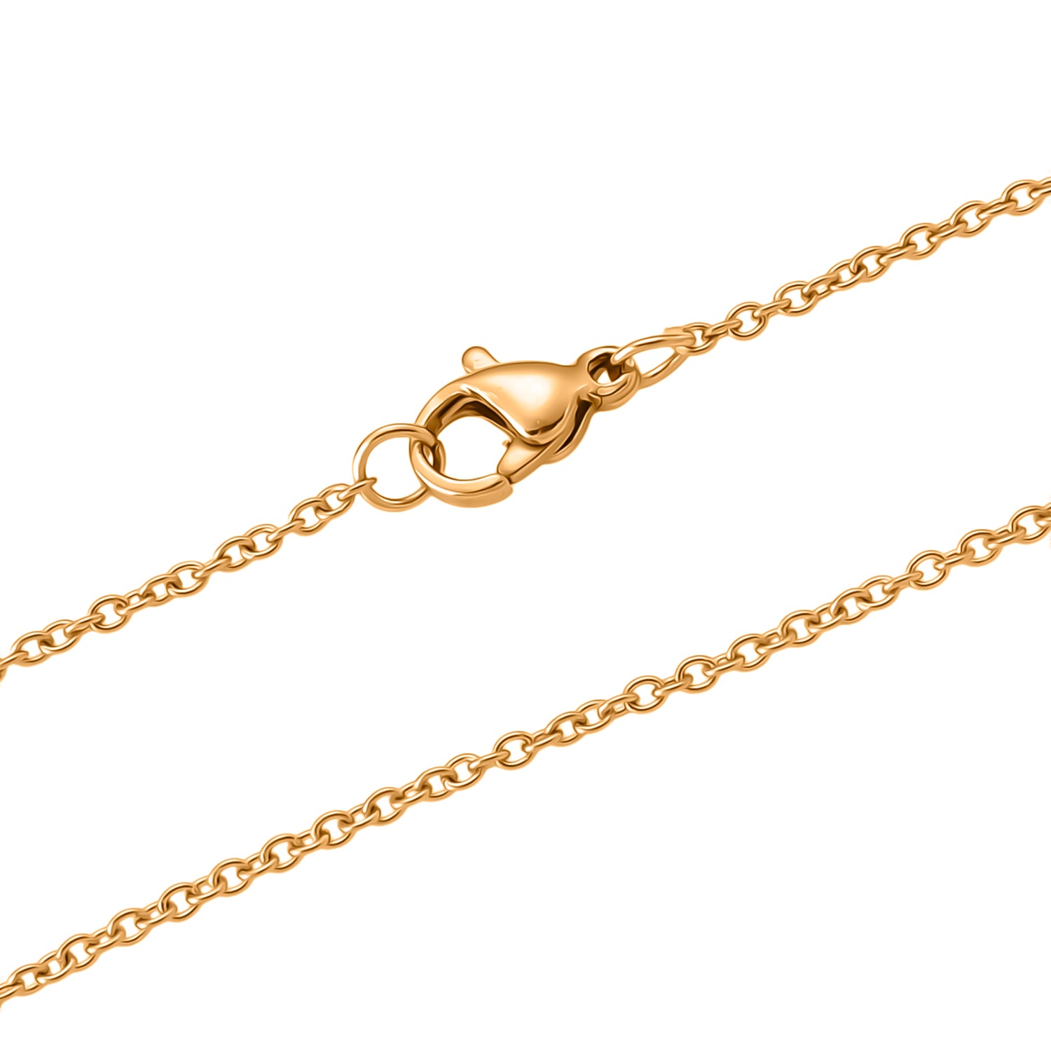 Personalised Bar Pendant with Chain in Yellow Gold Tone 20 Inches V32489055 5
