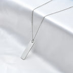 Personalized Dog Tag Chain (Size - 20) in Silver Tone_6342222_2