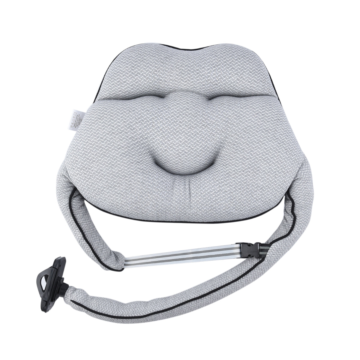 Multi-Function Back Support Cushion with Mobile Phone Holder - Grey V32737721 3