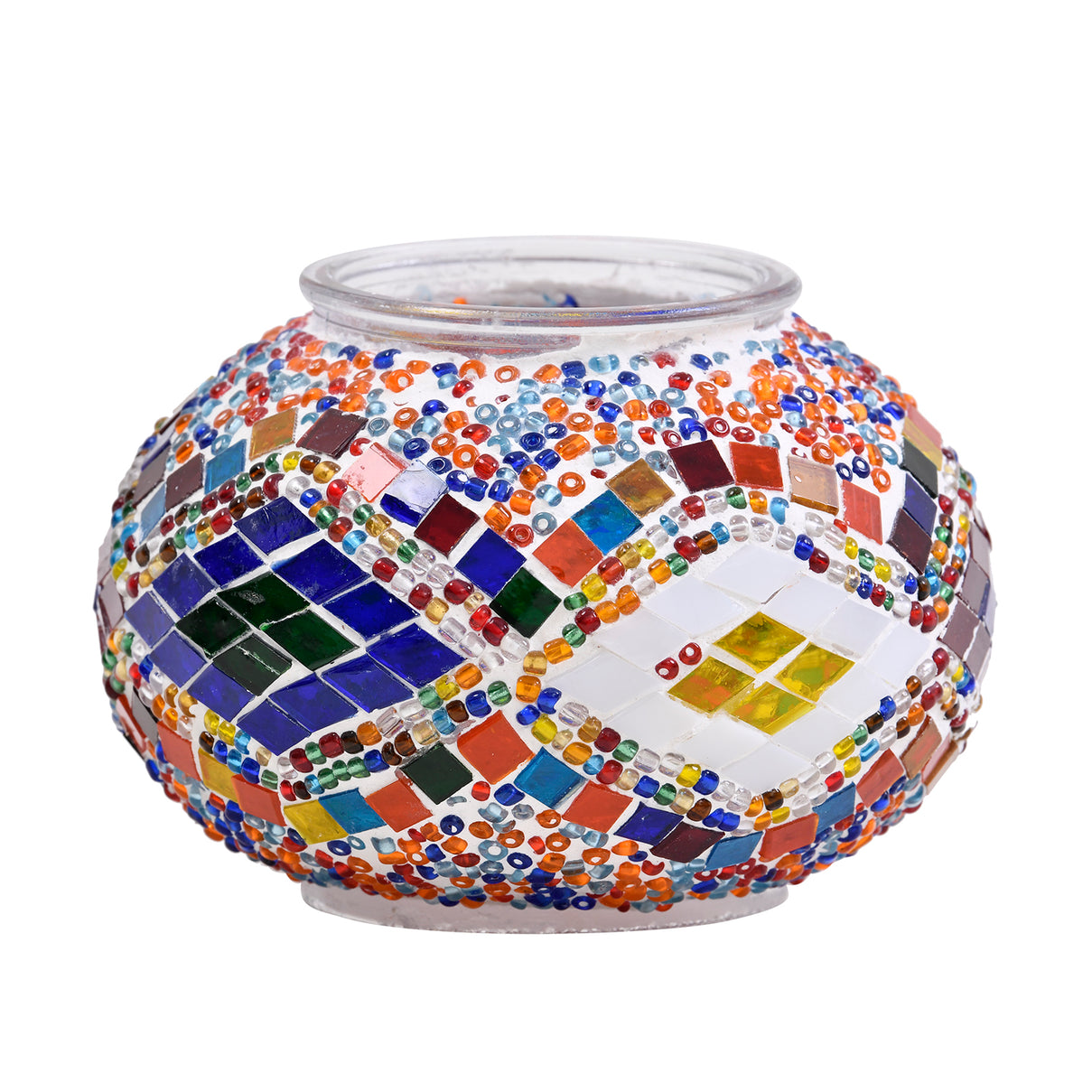 Handmade Turkish Mosaic Table Lamp for Home DÃ©cor, Office DÃ©cor and Bedroom DÃ©cor - Multi 6830277 3