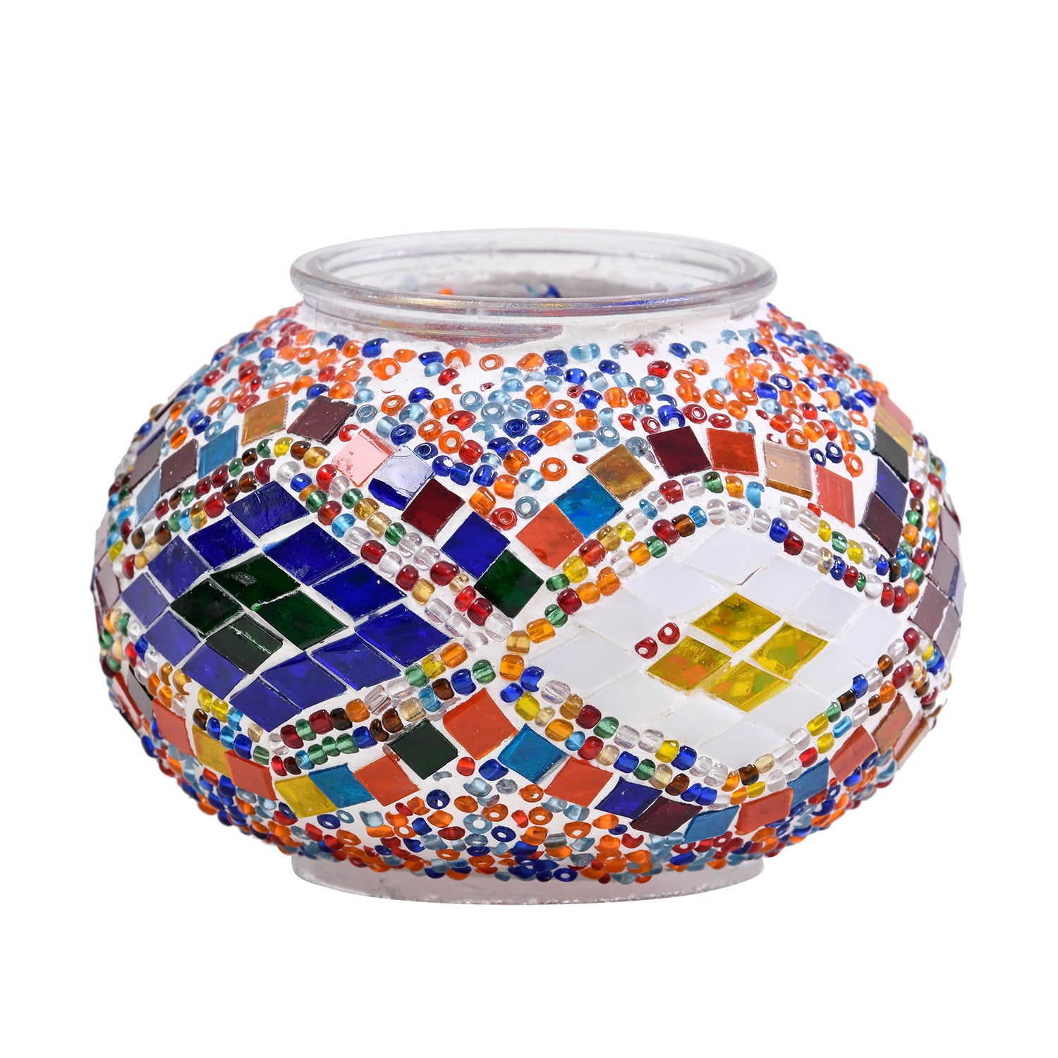 Handmade Turkish Mosaic Table Lamp for Home DÃ©cor, Office DÃ©cor and Bedroom DÃ©cor - Multi 6830277 3
