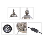 Handmade Turkish Mosaic Table Lamp (Size 145x35 cm) - Multi_6830277_6