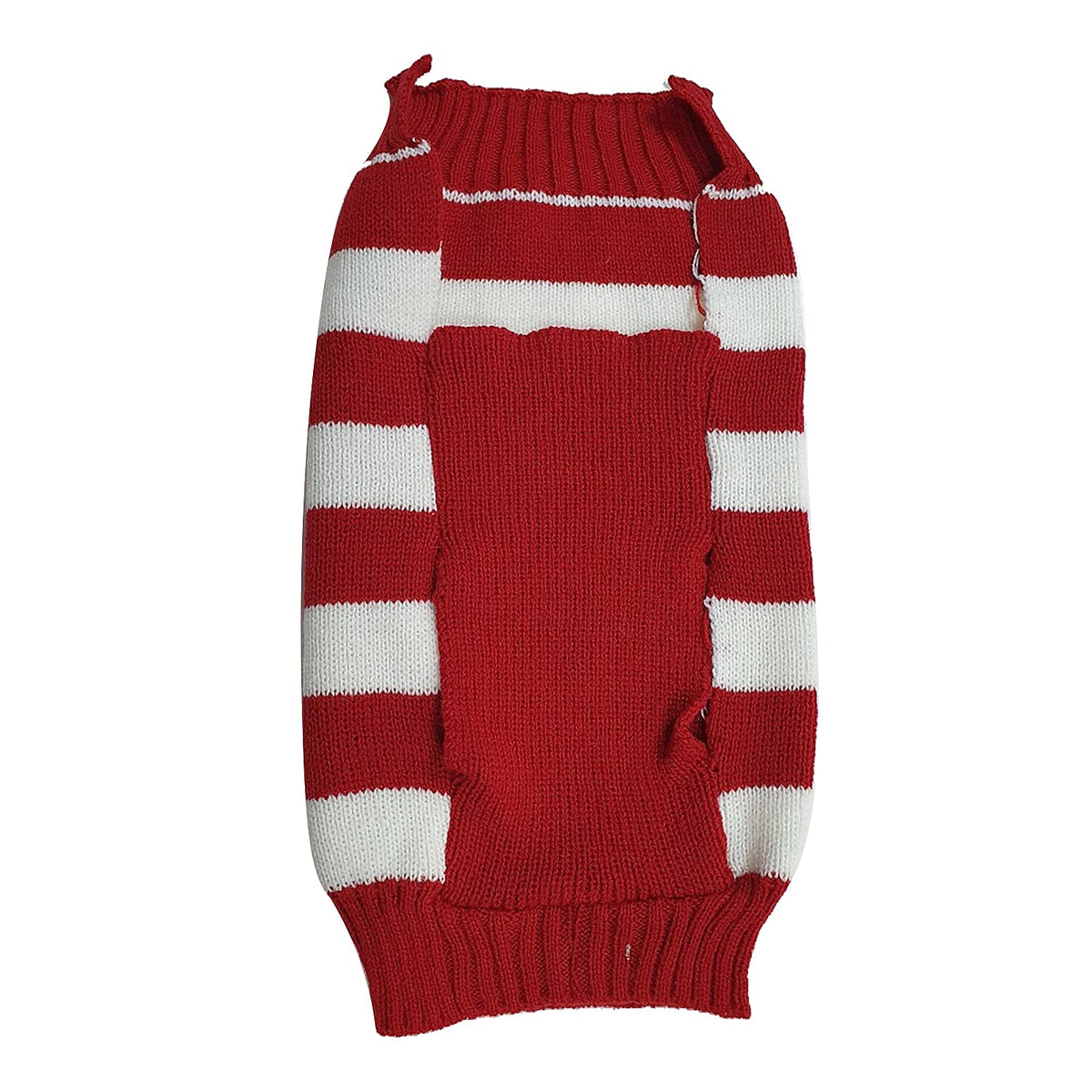 Reindeer Christmas Dog Jumper (Size Small)- Red &amp; White V32530739 1