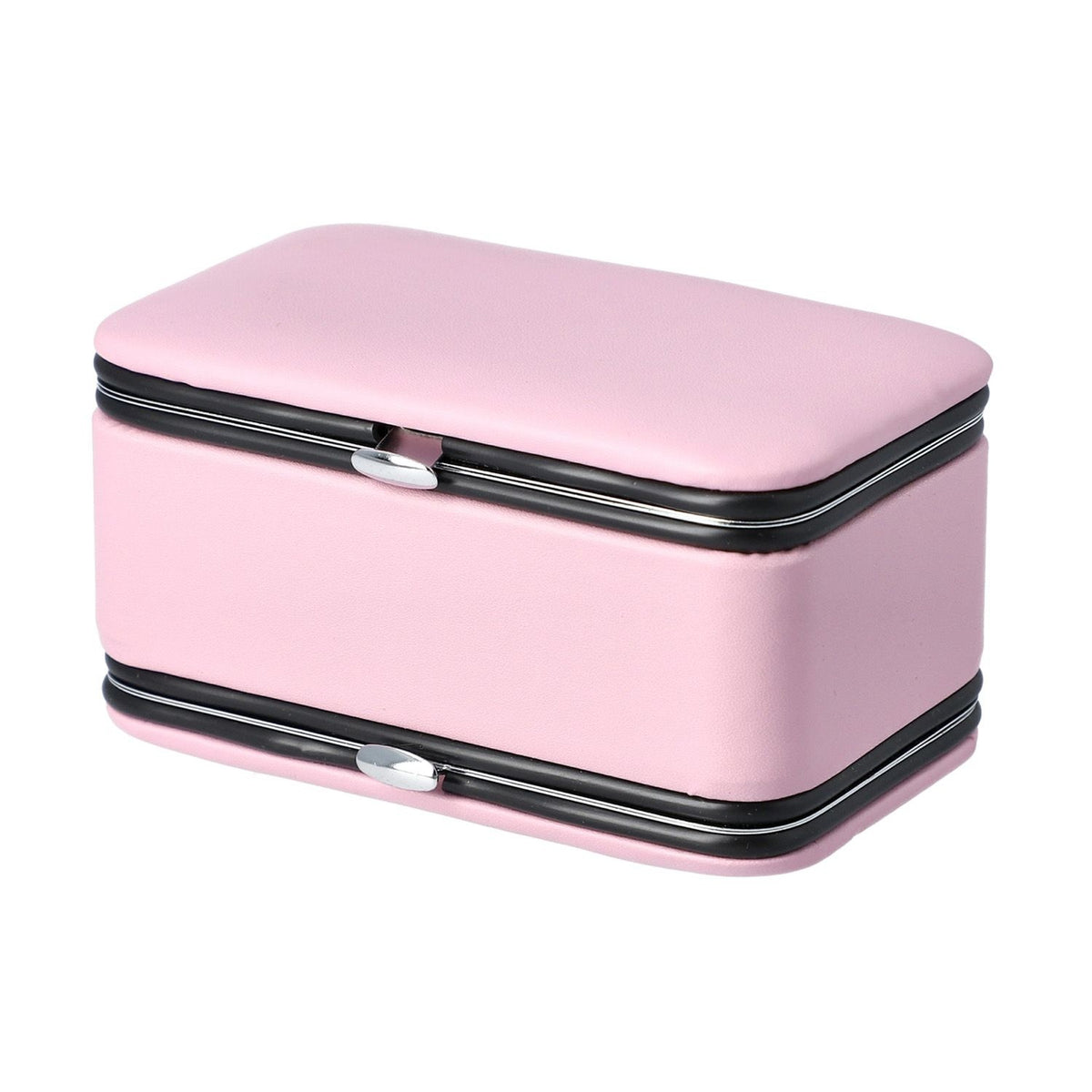 PortablePersonal Care Kit and Jewellery Box with Manicure Set Organiser for women - Pink V32665319 3