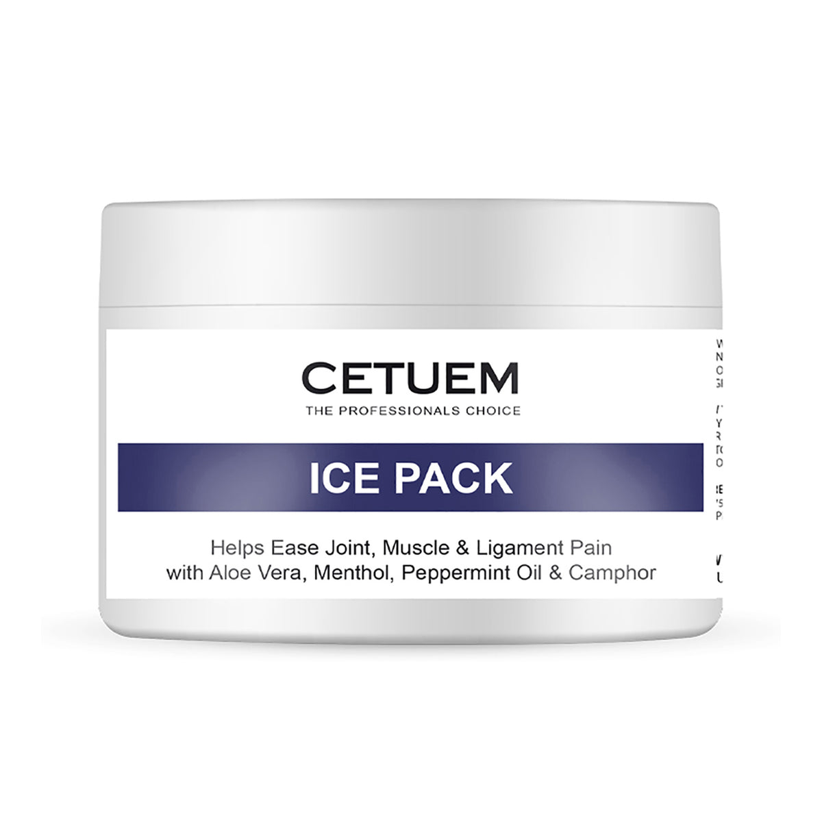 Cetuem Relief Duo - Ice Pack for Pain Relief Muscle aches and Joint Discomfort caused by Minor Backaches, Tendinitis, and Overuse of Muscles