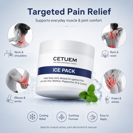 Cetuem Reusable Ice Pack for Pain Relief Muscles, Joints and Tendinitis 6860824 2