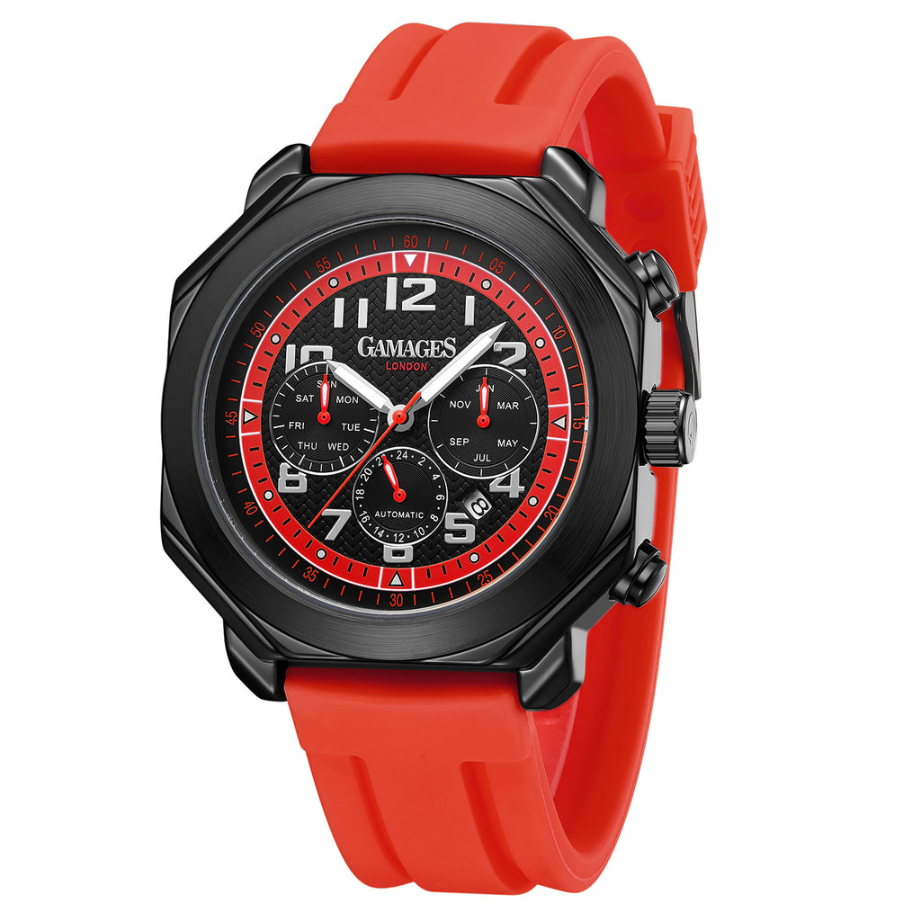 GAMAGES OF LONDON Limited Edition Hand Assembled Contemporary Automatic Red_6883772_3