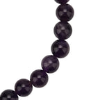 Multi-Gemstone 7 Chakra Healing Crystal Gift Set- Photo Case & Amethyst Beads Stretchable Bracelet (7.5-8.0 inch)