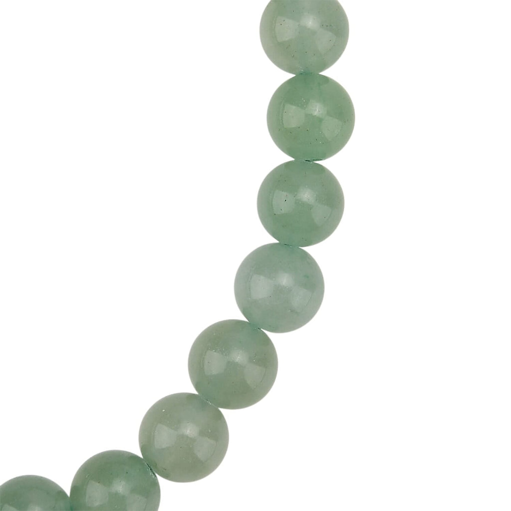 Multi-Gemstone 7 Chakra Healing Crystal Gift Set- Photo Case & Green Aventurine Beads Stretchable Bracelet (7.5-8 inch)