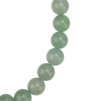 Multi-Gemstone 7 Chakra Healing Crystal Gift Set- Photo Case & Green Aventurine Beads Stretchable Bracelet (7.5-8 inch)