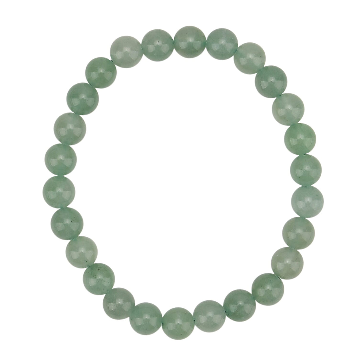 Multi-Gemstone 7 Chakra Healing Crystal Gift Set: Photo Case &amp; Green Aventurine Beads Stretchable Bracelet (7.5-8 inch) V32489853 4