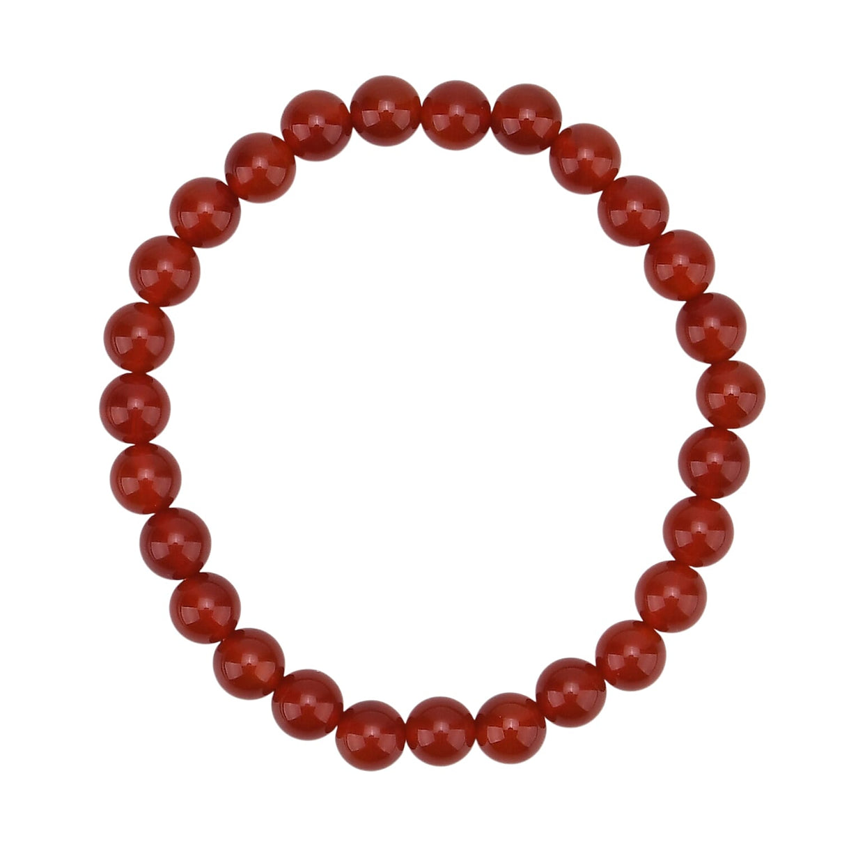 Multi-Gemstone 7 Chakra Healing Crystal Gift Set: Photo Case &amp; Red Agate Beads Stretchable Bracelet (7.5-8 inch) V32513330 4