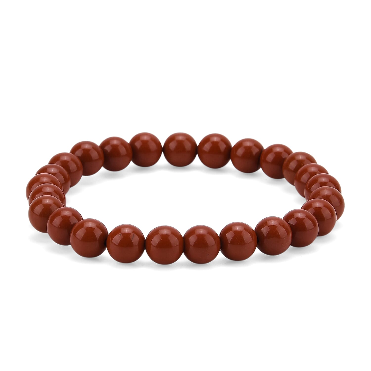 Multi-Gemstone 7 Chakra Healing Crystal Gift Set: Photo Case &amp; Red Jasper Beads Stretchable Bracelet (7.8-8 inch) V32489848 3
