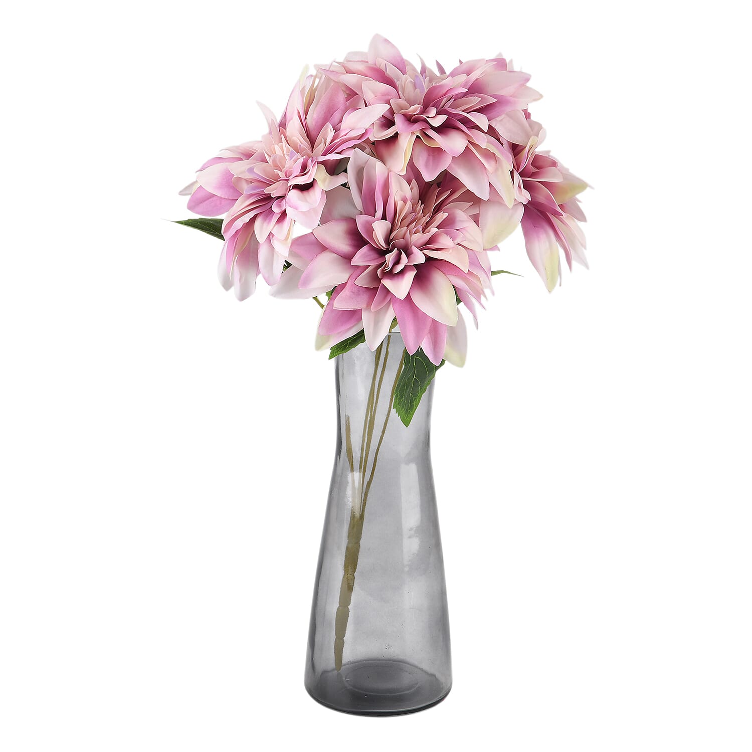 7- Head Artificial Dahlia Flower (43cm) - Lilac 8413424 0