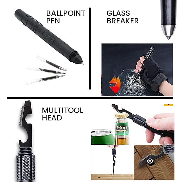 7-in-1 Multifunction Pocket Survival Ballpoint Pen 6280178 2
