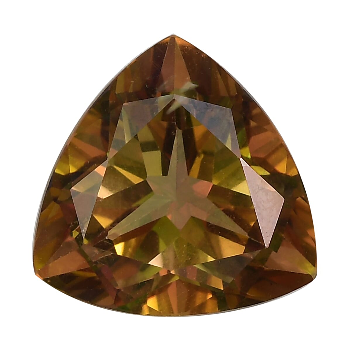 7.5 Ct. Loose Stellar Mystic Topaz A Grade TRILLION 13 mm 6268182 0