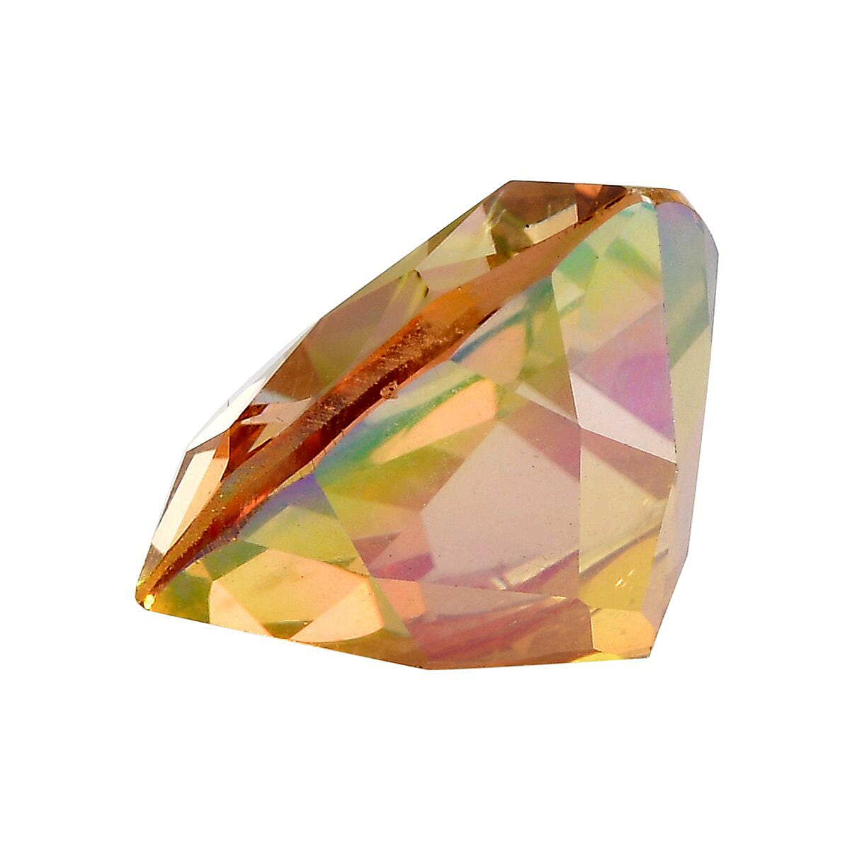 7.5 Ct. Loose Stellar Mystic Topaz A Grade TRILLION 13 mm 6268182 2