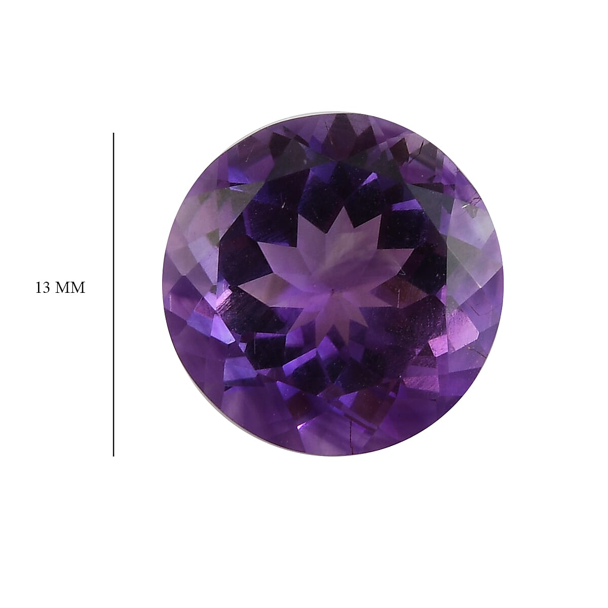 7.57 Ct. Loose Moroccan Amethyst AA Grade ROUND 13 mm 6268142 4