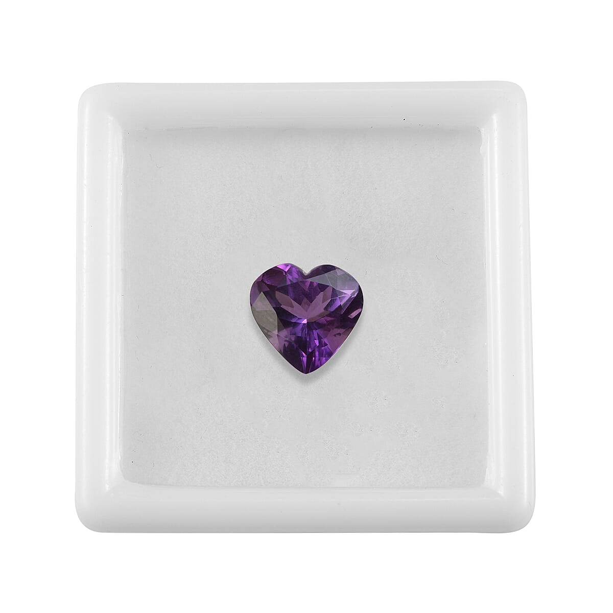 7.63 Ct. Loose Mashamba Amethyst AAA Grade HEART 14 mm 6268085 3