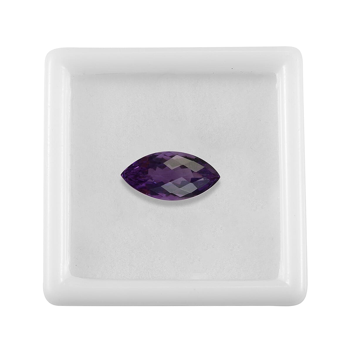 7.68 Ct. Loose Mashamba Amethyst AA Grade MARQUEE 18x9 mm 6268088 3