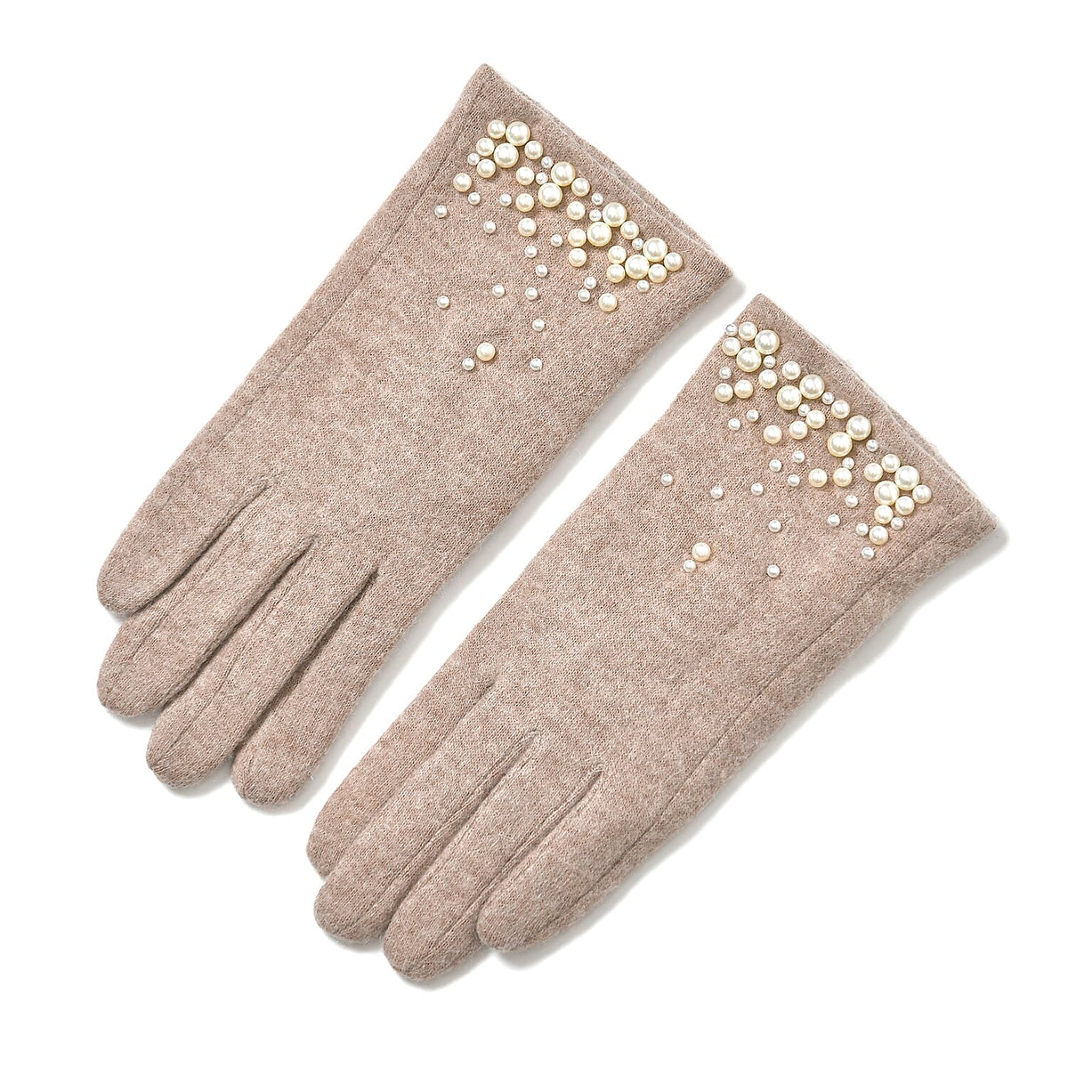 70% Cashmere Wool, Touchscreen-Friendly Winter Gloves â€“ One Size V32513825 0