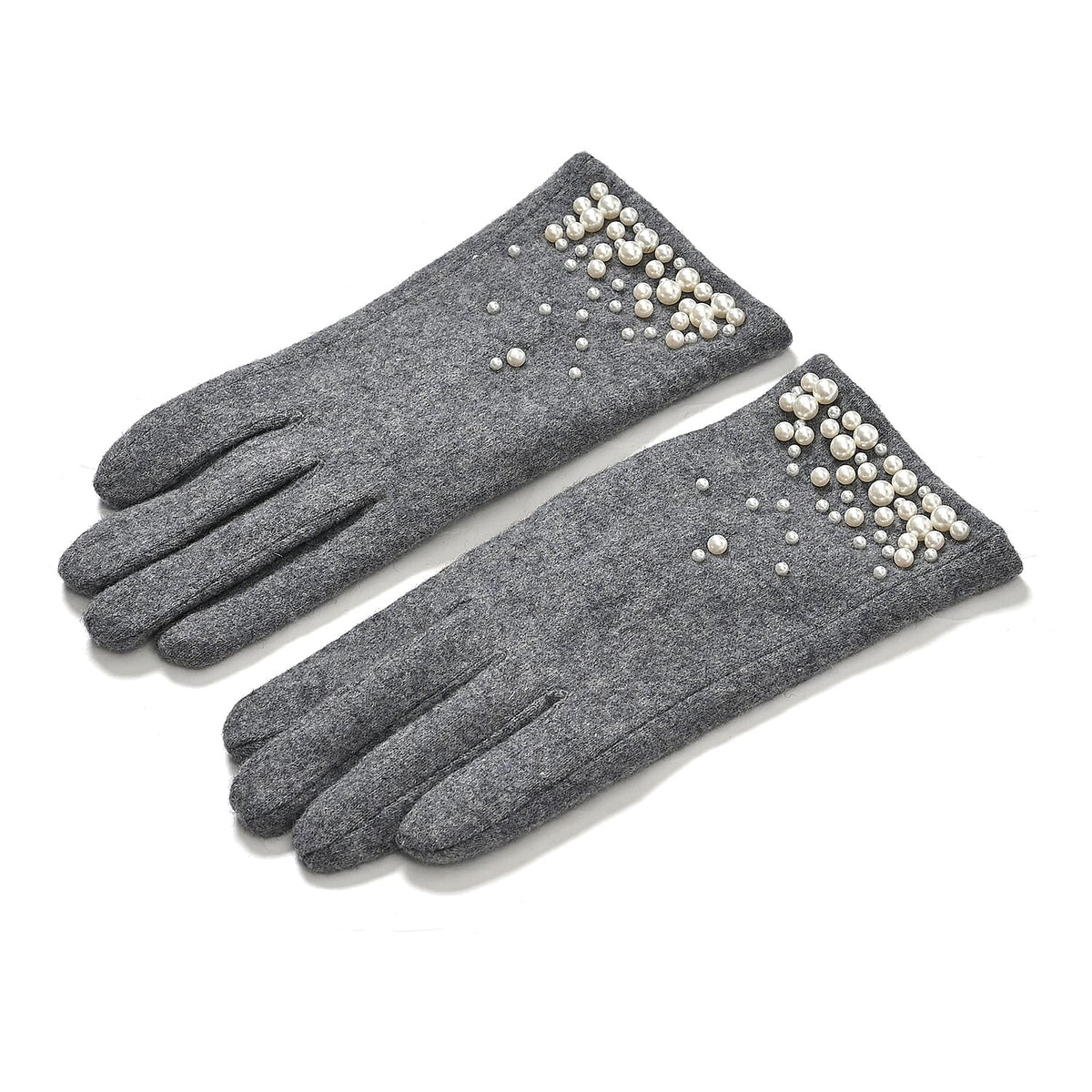 70% Cashmere Wool, Touchscreen-Friendly Winter Gloves â€“ One Size V32603567 0