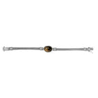 Royal Bali Collection - Willemite Bracelet (Size - 7.5) in Platinum Overlay Sterling Silver 17.63 Ct, Silver Wt. 14.70 Gms._7016866