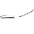 RACHEL GALLEY Rhodium Overlay Sterling Silver Bangle (Size 7.75), Silver Wt. 24.21 Gms_7019228_2