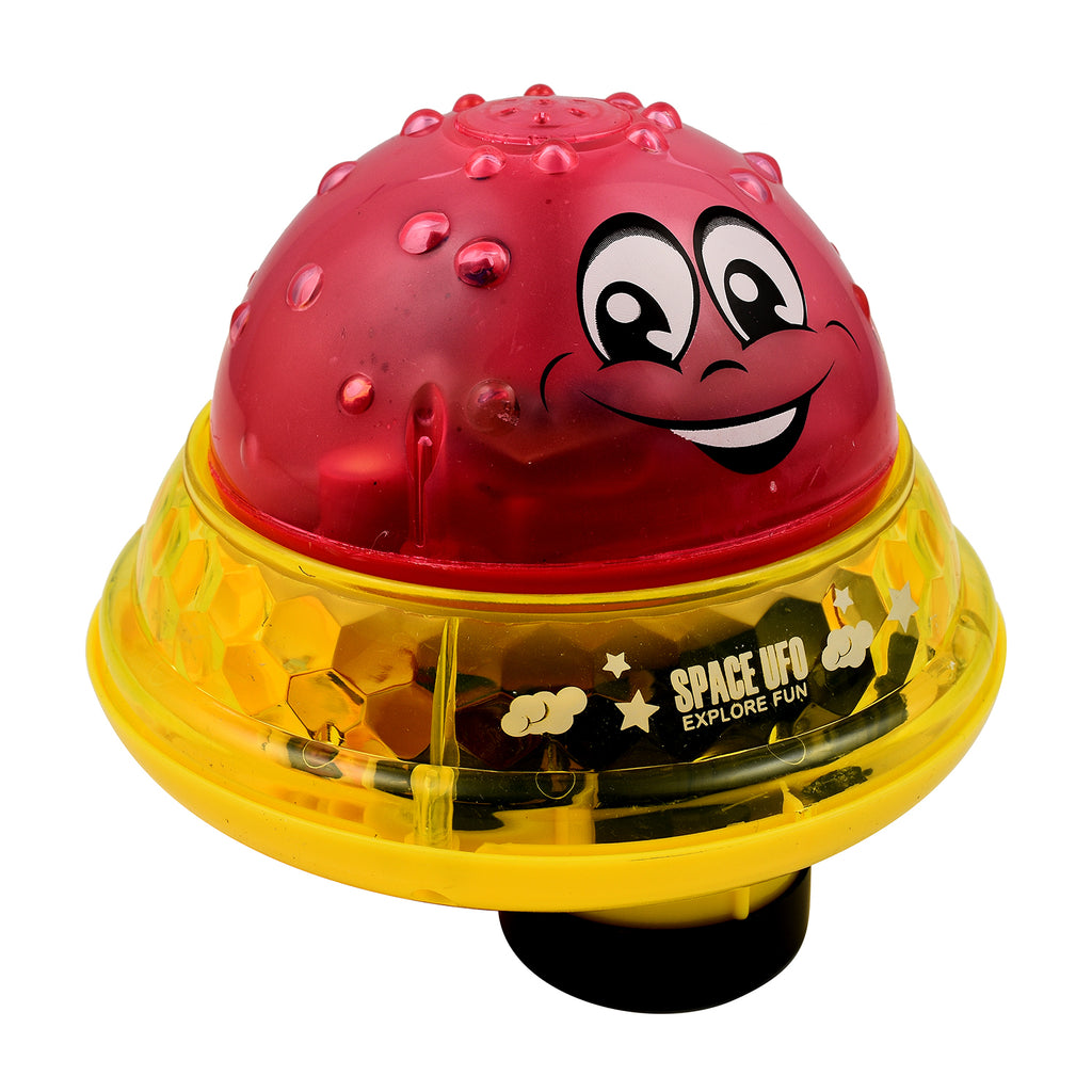 2 in 1 Spray Water Toy with Music & Light - Red_7026232