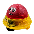 2 in 1 Spray Water Toy with Music & Light - Red_7026232_1