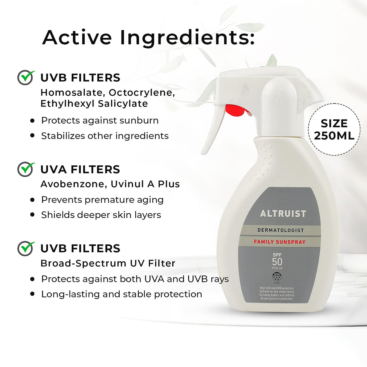 ALTRUIST Family - Sunspray SPF50 7072668 4
