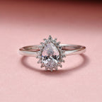 Cubic Zirconia Ring in Platinum Overlay Sterling Silver 1.32 Ct._7074120_1