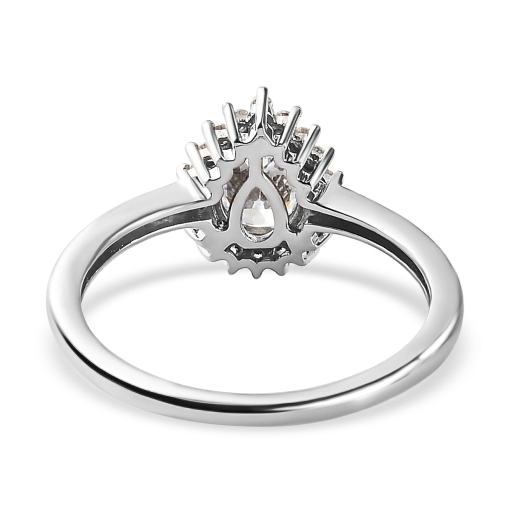 Cubic Zirconia Ring in Platinum Overlay Sterling Silver 1.32 Ct._7074124_4